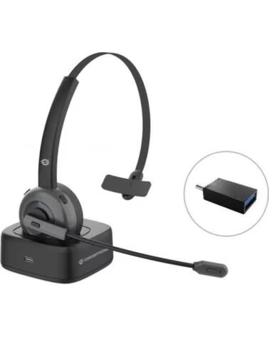 CONCEPTRONIC Auricular bluetooth polona03bd con base de carga headset mono