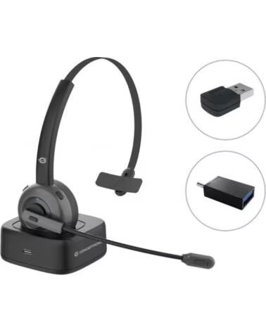 CONCEPTRONIC Auricular bluetooth polona03bda con base de carga headset mono