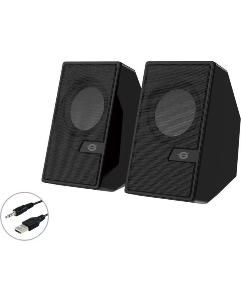 CONCEPTRONIC Altavoces bjorn02b - 6w - negro