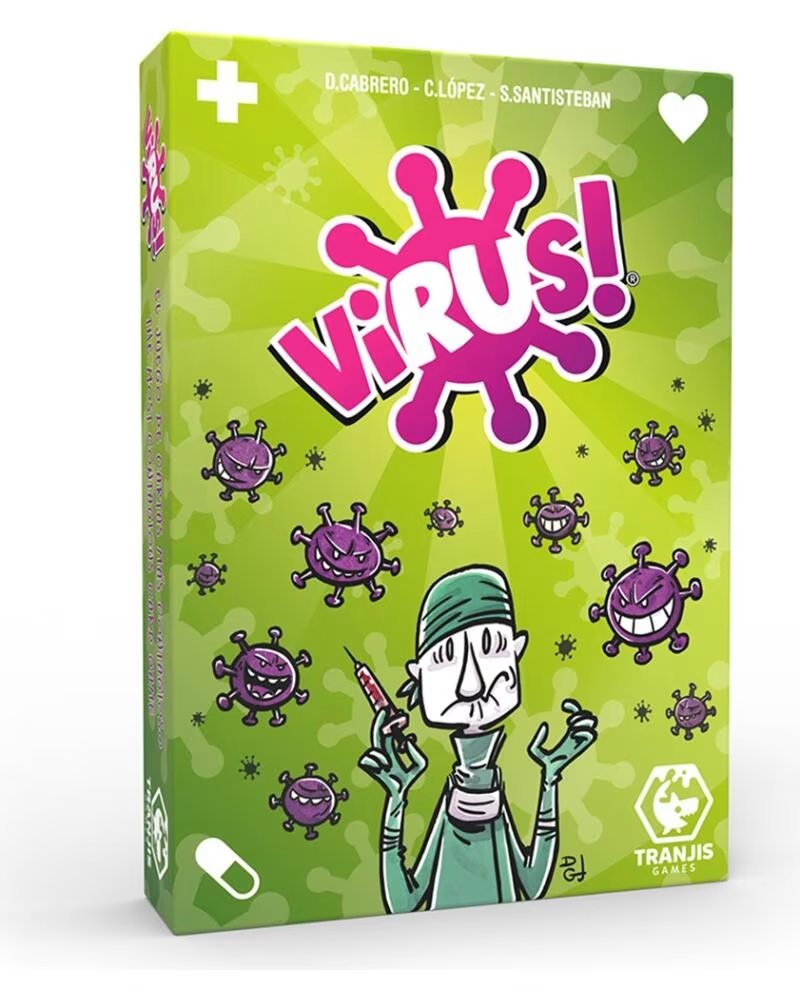 TRANJIS GAMES GIOCO DA TAVOLO VIRUS!