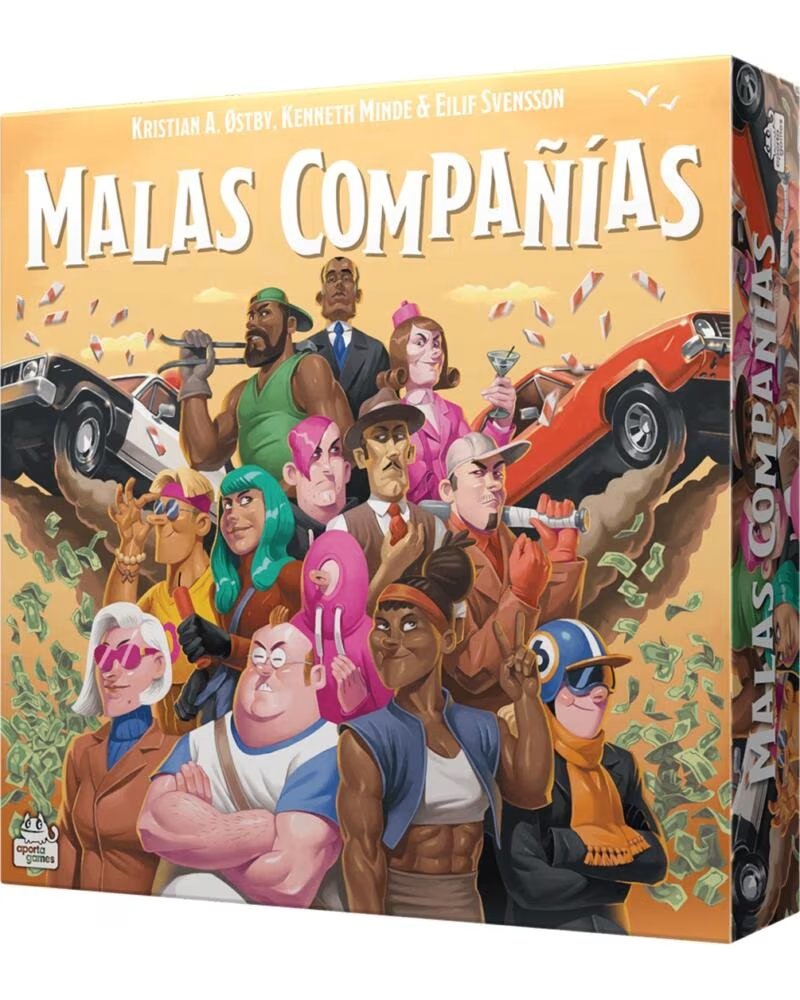 ASMODEE Juego de mesa malas companias pegi 8