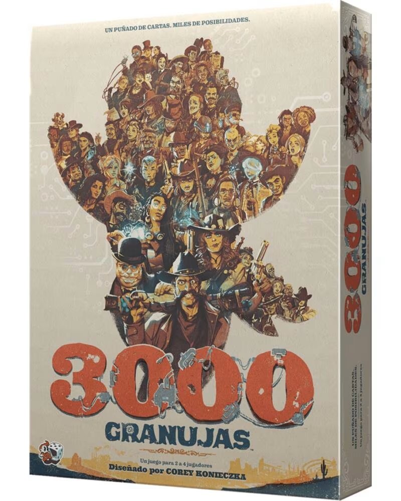 ASMODEE Juego de mesa 3000 granujas pegi 12