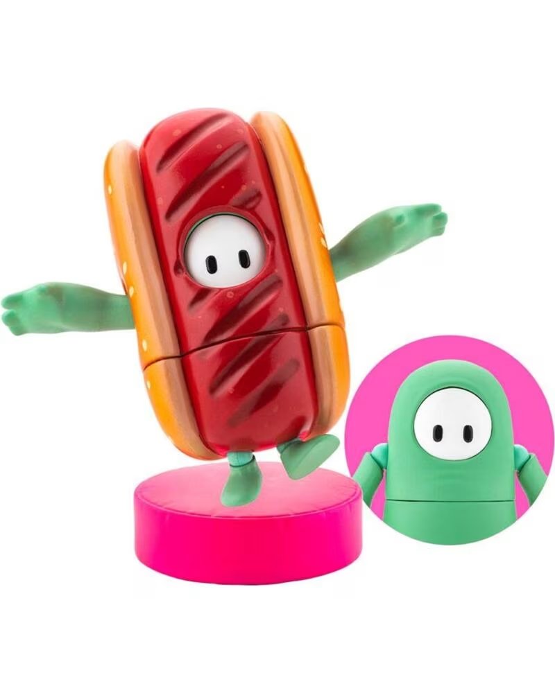KOTOBUKIYA Figura fall guys ultimate knockout 1 - 20 menta chocolate - perrito caliente pack 03