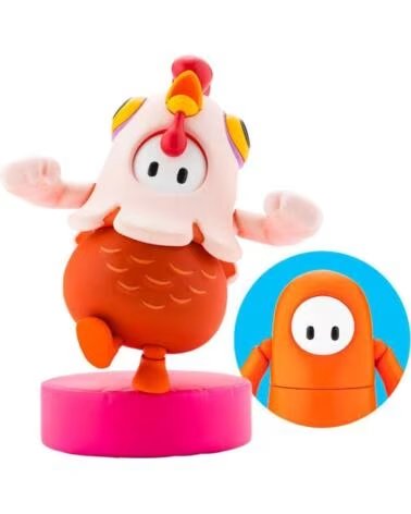 KOTOBUKIYA Figura fall guys ultimate knockout 1 - 20 estrella de cine - piel de pollo pack 01