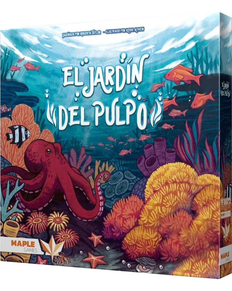 ASMODEE Juego de mesa el jardin del pulpo pegi 8
