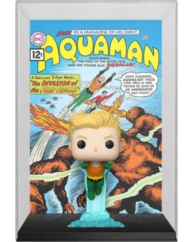 FUNKO pop comic cover dc comics aquaman 67404