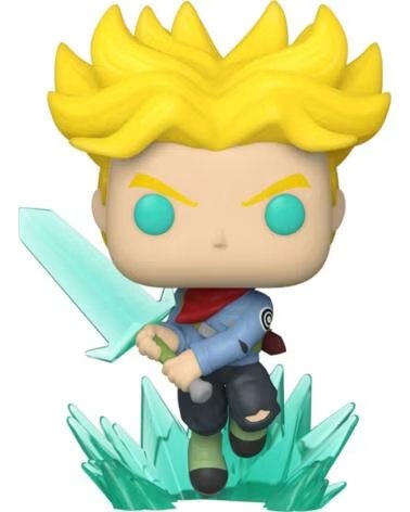 FUNKO pop dragon ball super super saiyan trunks con espada 58019