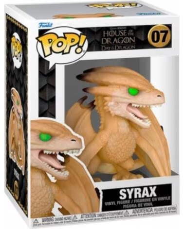 FUNKO pop la casa del dragon syrax 65605