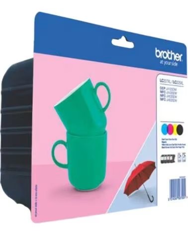 BROTHER Pack cartuchos tinta lc227xlvalbp negro cian magenta amarillo