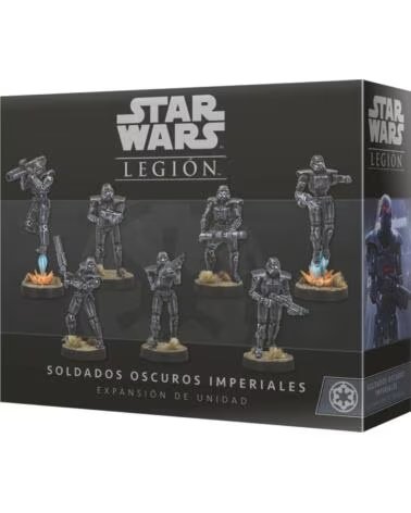 ASMODEE Juego de mesa star wars legion soldados oscuros imperiales edad recomendada 14