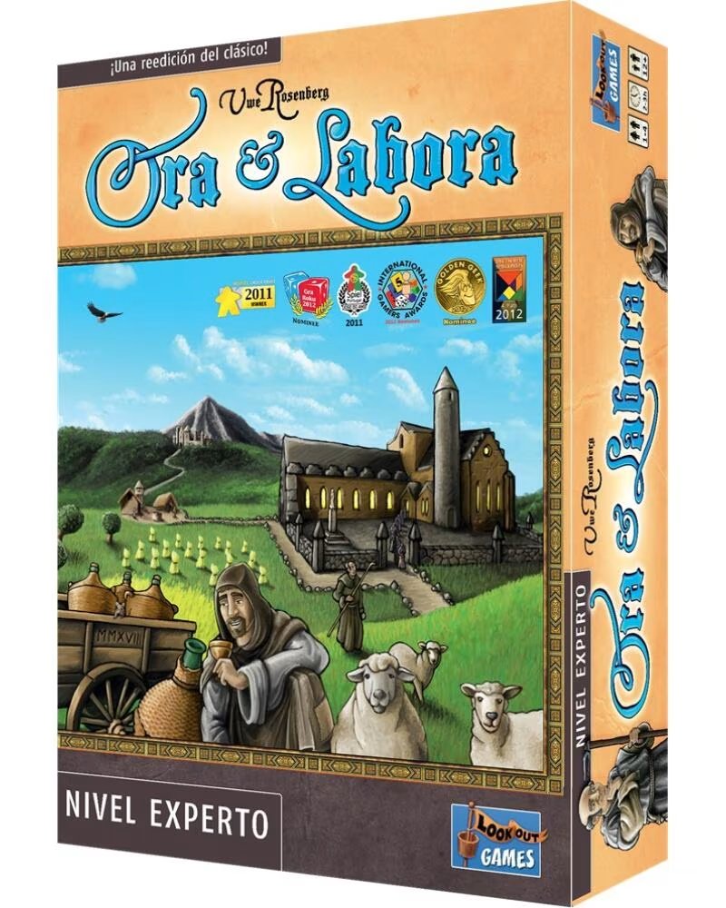ASMODEE Juego de mesa ora et labora edad recomendada 12 anos