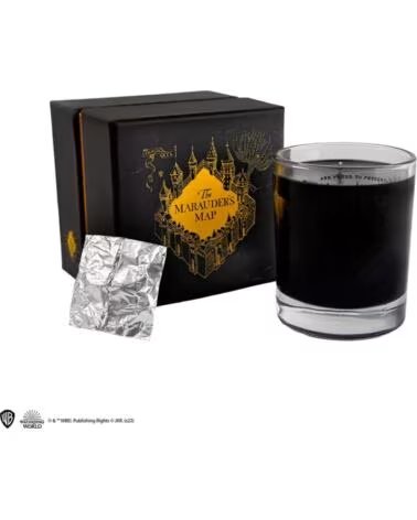 CINEREPLICAS Vela mapa del merodeador y collar harry potter