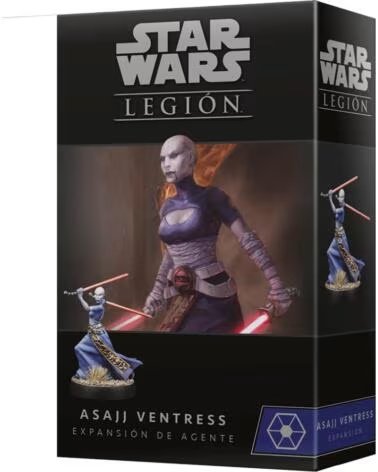 ASMODEE Juego de mesa star wars legion asajj ventress edad recomendada 14 anos
