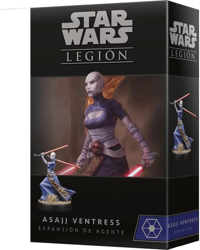 ASMODEE Juego de mesa star wars legion asajj ventress edad recomendada 14 anos