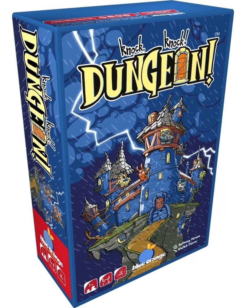 ASMODEE Juego de mesa knock knock dungeon edad recomendada 7 anos