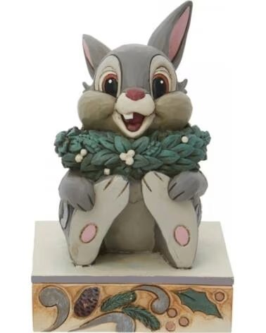 ENESCO Figura disney bambi tambor navidad coleccion traditions