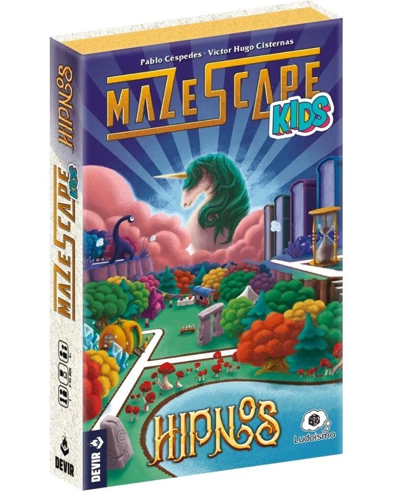 DEVIR Juego de mesa mazescape kids - hipnos