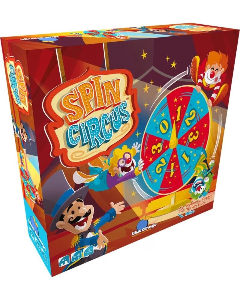 ASMODEE Juego de mesa spin circus edad recomendada 4 anos