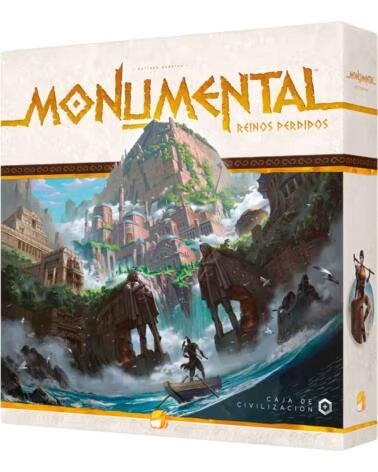 ASMODEE Juego de mesa monumental expansion reinos perdidos edad recomendada 10 anos