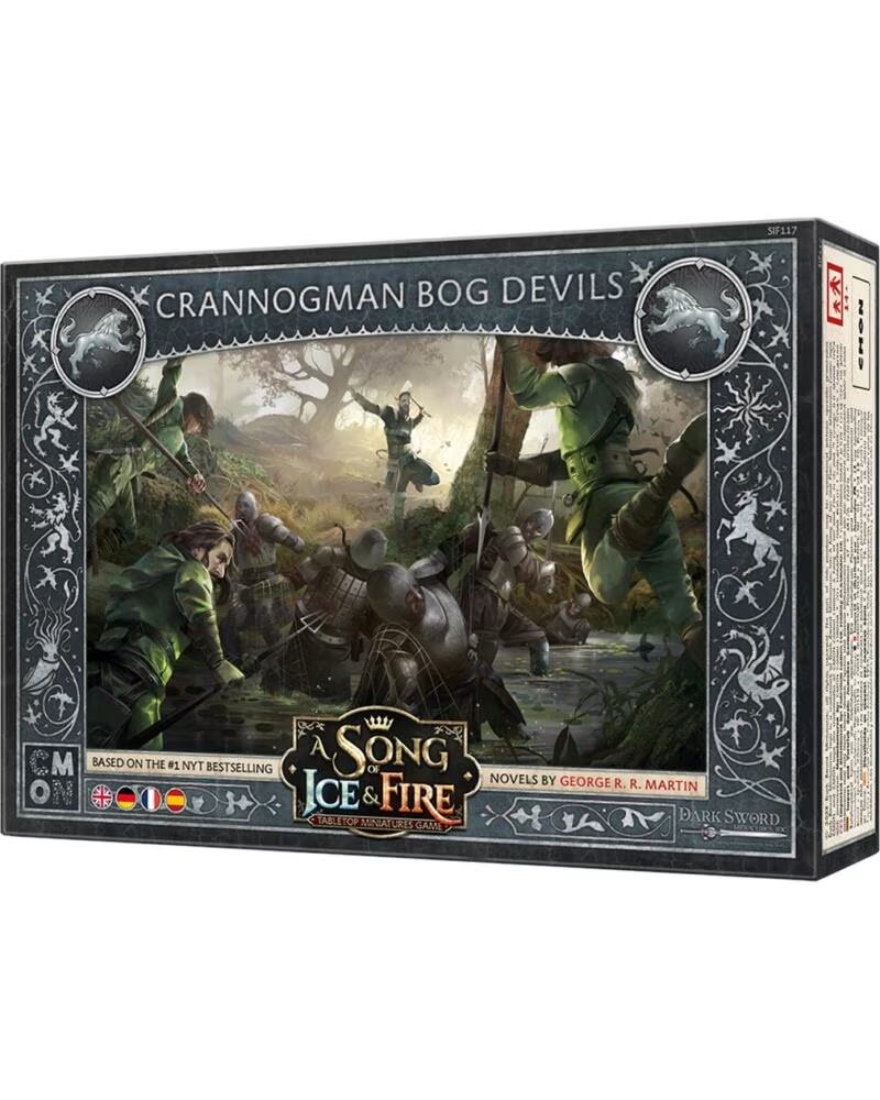 ASMODEE Juego de mesa cancion de hielo y fuego lacustres demonios del pantano edad recomendada 14 anos