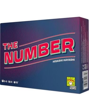 ASMODEE Juego de mesa the number edad recomendada 8 anos