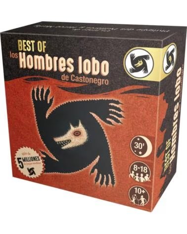 ASMODEE Juego de mesa los hombres lobo de castronegro best of edad recomendada 10 anos
