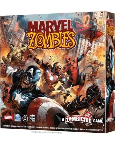 ASMODEE Juego de mesa marvel zombies edad recomendada 14 anos
