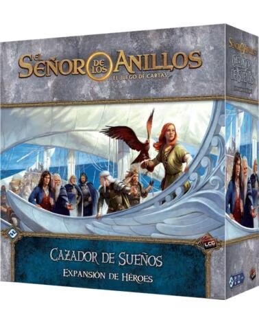 ASMODEE Juego de mesa el senor de los anillos juego de cartas expansion cazador de suenos expansion de heroes edad recomendada 1