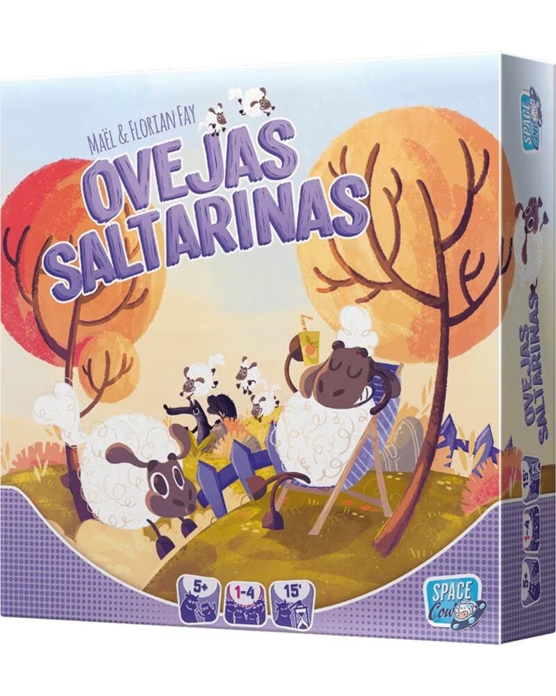 ASMODEE Juego de mesa ovejas saltarinas pegi 5