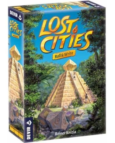 DEVIR Juego de mesa lost cities roll write