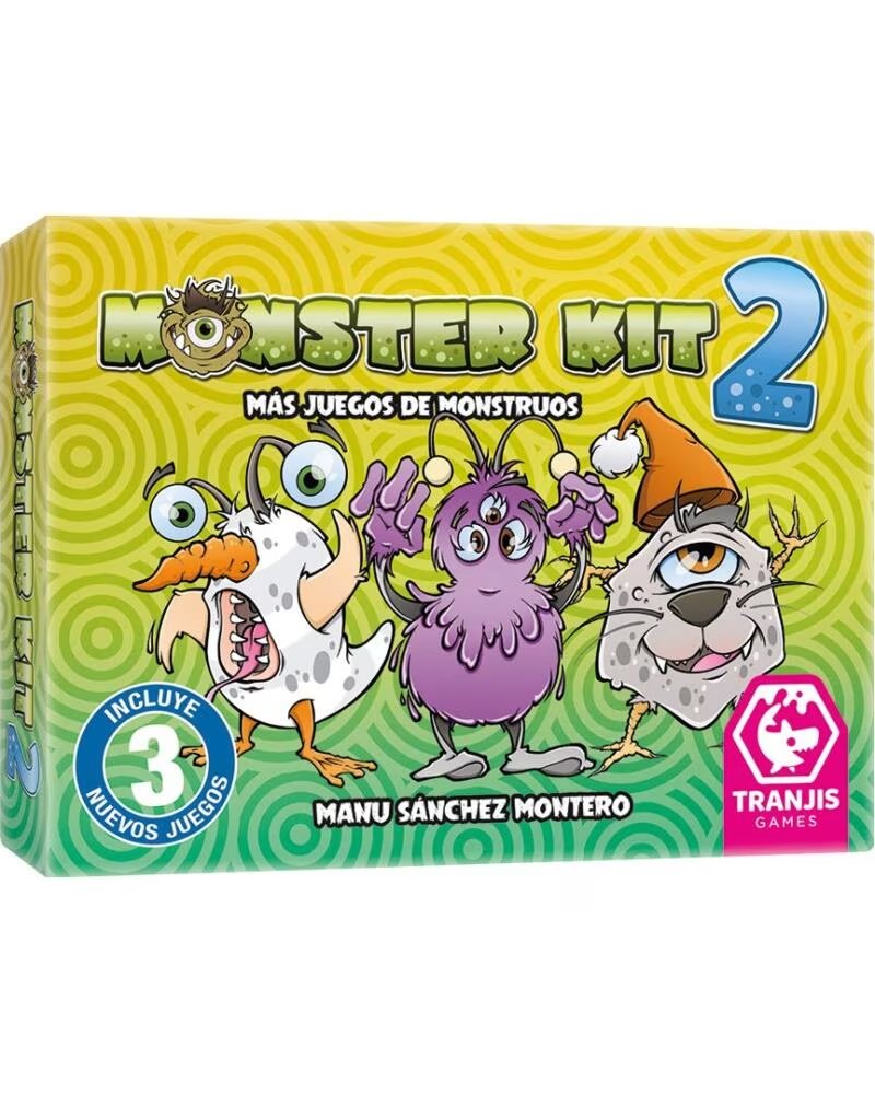 TRANJIS GAMES SL Juego de mesa monster kit 2 edad recomendada 3 anos