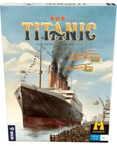 DEVIR Juego de mesa sos titanic