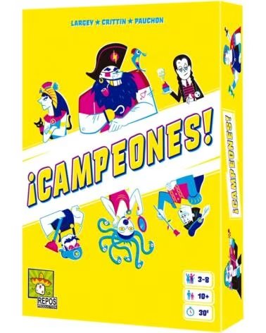ASMODEE Juego de mesa campeones edad recomendada 10 anos