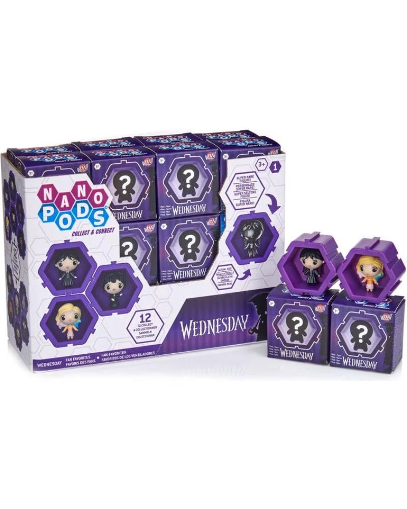 WOW STUFF Caja nano pods wednesday 24 unidades
