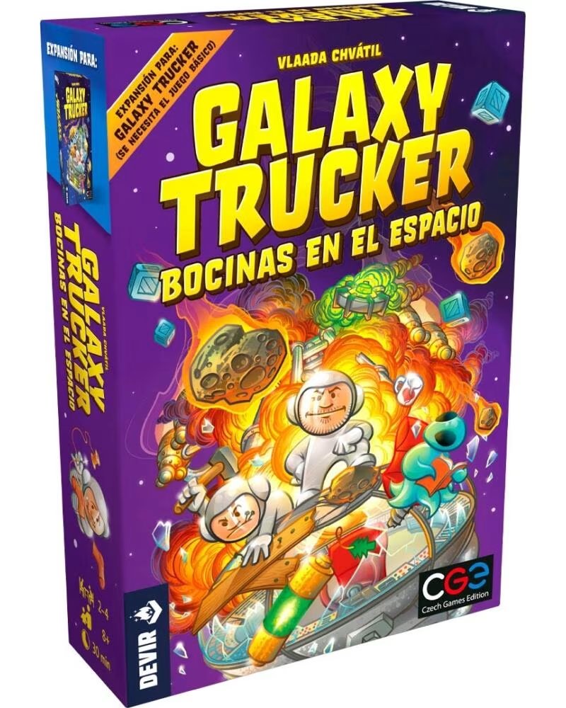 DEVIR Juego de mesa galaxy trucker expansion bocinas en el espacio