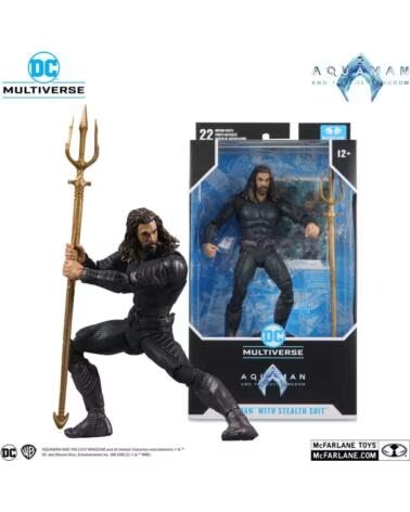 MCFARLANE TOYS Figura dc aquaman 2 movie 7in - aquaman con traje