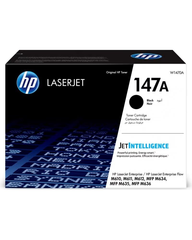 HP Toner 147a w1470a negro