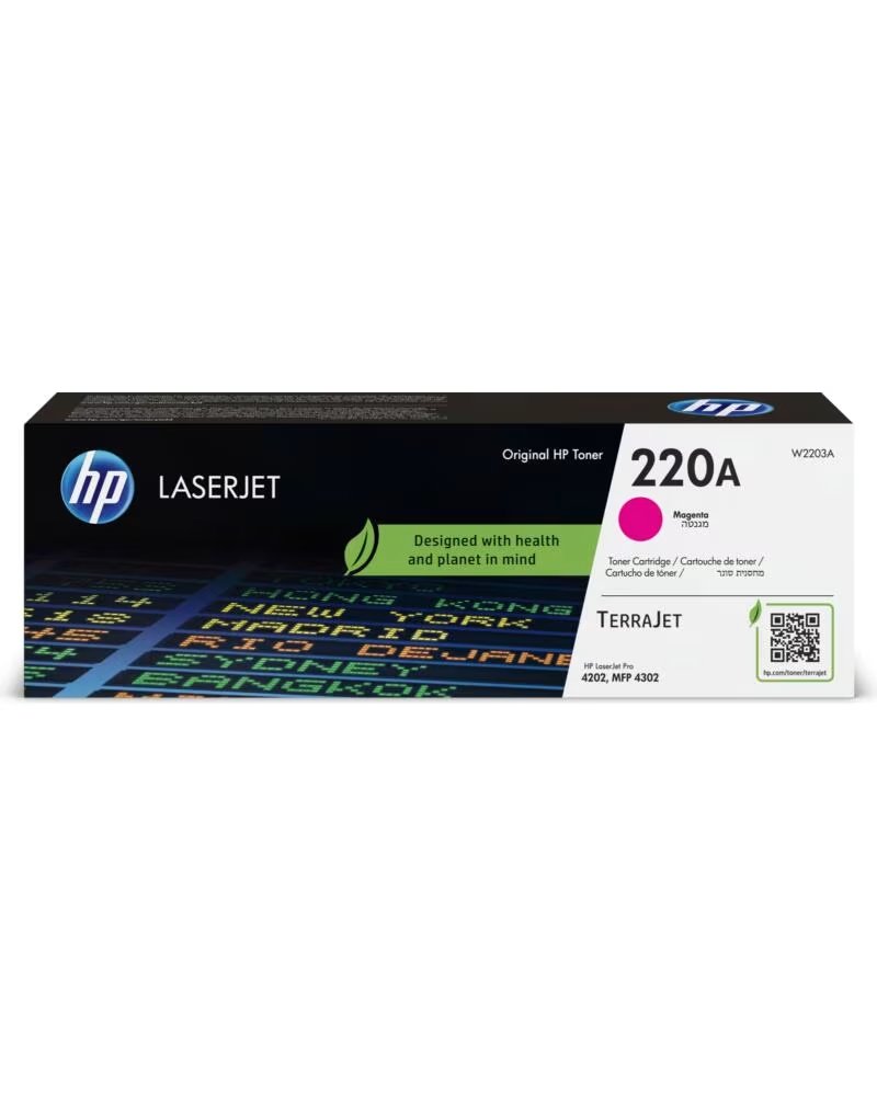 HP Toner 220a w2203a magenta