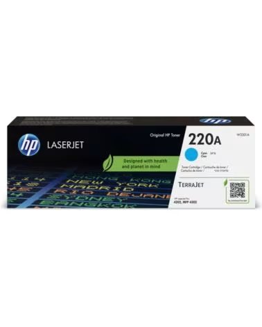 HP Cartucho de toner original laserjet 220a cian