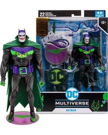 MCFARLANE TOYS Figura dc multiverse 7in - batman batman white knightjokerizedgold label