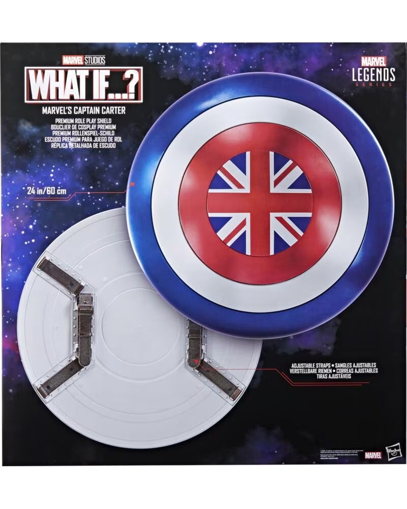 HASBRO Escudo premium marvel legends series capitana carter