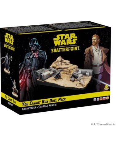 ASMODEE Juego de mesa star wars shatterpoint you cannot run duel pack