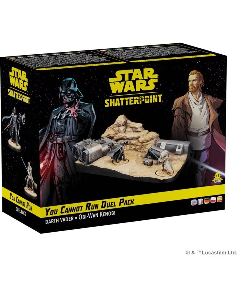 ASMODEE Juego de mesa star wars shatterpoint you cannot run duel pack