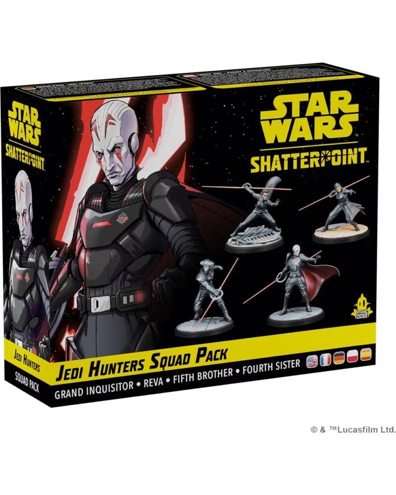 ASMODEE Juego de mesa star wars shatterpoint jedi hunters squad pack