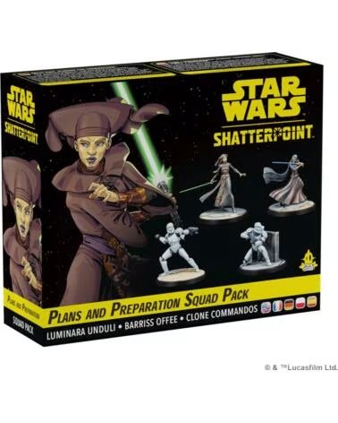 ASMODEE Juego de mesa star wars shatterpoint plans and preparation squad pack