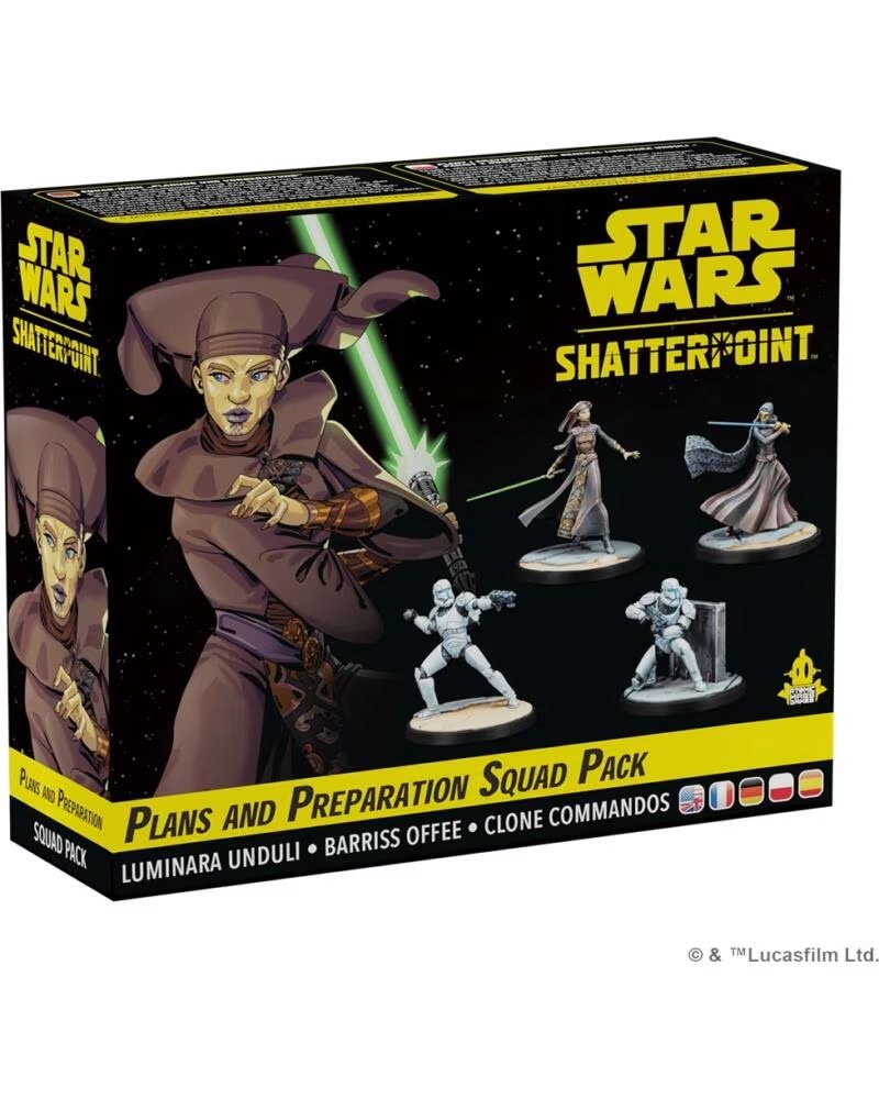 ASMODEE Juego de mesa star wars shatterpoint plans and preparation squad pack