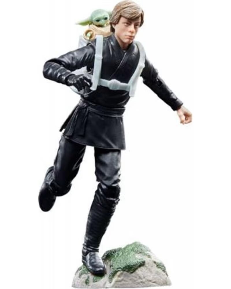 HASBRO Figura star wars the black series luke skywalker grogu