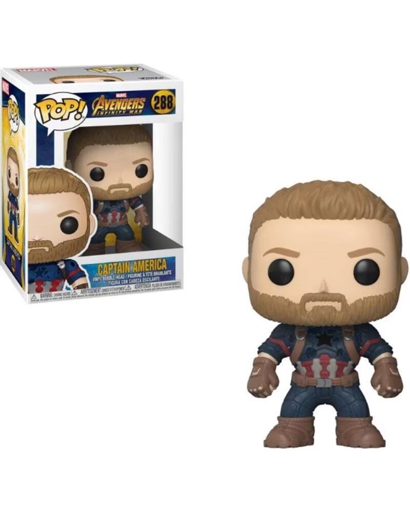 FUNKO pop marvel infinity war capitan america 26466
