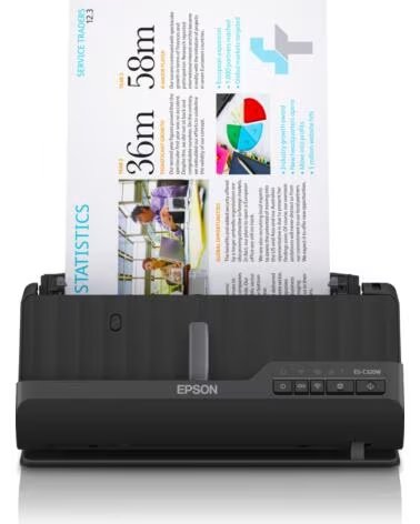 EPSON Escaner sobremesa es - c320w a4 - 30ppm - duplex - wifi - compacto - adf 20hojas