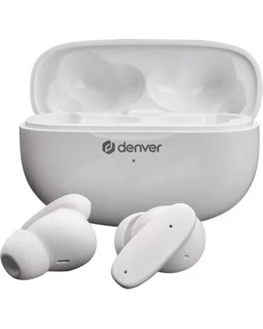 DENVER Auricular bluetooth twe - 49enc - blanco